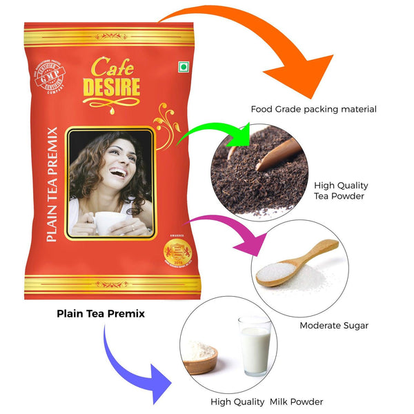 PLAIN TEA PREMIX - Red Range Economy Blend | Makes 90 cups Per KG | Suitable for all Vending Machines | Manual use - Just add Hot Water - Cafe Desire Cafe Desire My Cafe Desire PLAIN TEA PREMIX - Red Range Economy Blend | Makes 90 cups Per KG | Suitable for all Vending Machines | Manual use - Just add Hot Water