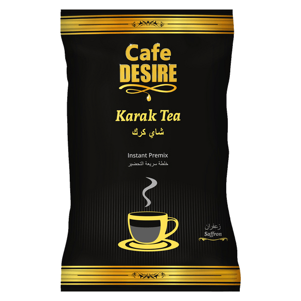 Kadak Saffron Tea Premix (1Kg) | 3 in 1 Tea | Makes 80 Cups | Milk not required | Kadak Chai with Kesar Flavour | For Manual Use - Just add Hot Water | Suitable for all Vending Machines - Cafe Desire Cafe Desire Cafe Desire Kadak Saffron Tea Premix (1Kg) | 3 in 1 Tea | Makes 80 Cups | Milk not required | Kadak Chai with Kesar Flavour | For Manual Use - Just add Hot Water | Suitable for all Vending Machines