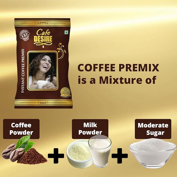 Instant Coffee Premix - 1Kg - Premium Blend