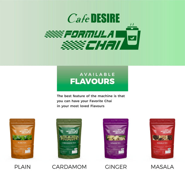 Formula Chai, Formula Coffee Machine - 12 Liters Option - Cafe Desire