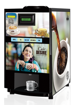 Pump Model - Coffee Tea Vending Machine - 2 Lane