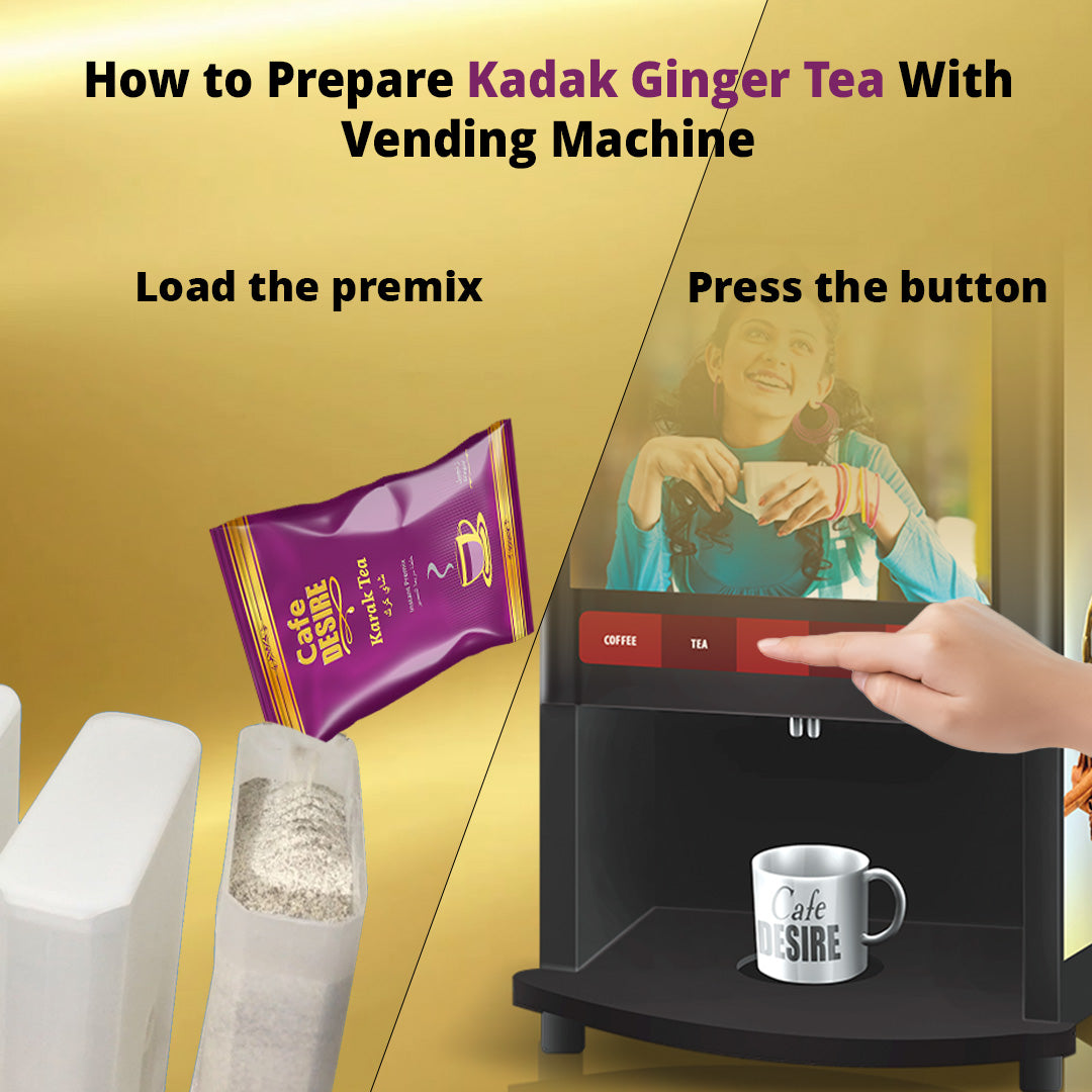 Kadak Ginger Tea Premix - 1Kg