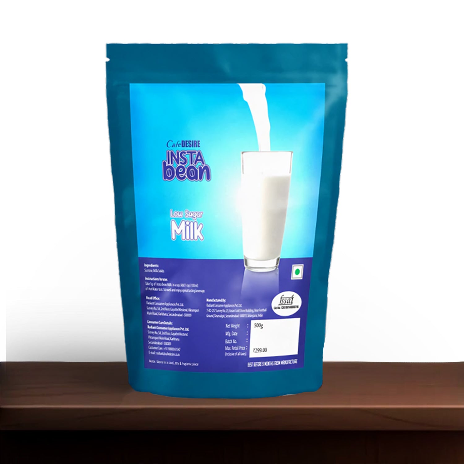 Insta Bean Low Sugar Milk - 500g