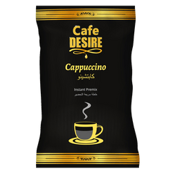 Cappuccino Premix (1Kg) | Makes 80 Cups | 3 in 1 | Milk not required | For Manual Use - Just add Hot Water | Suitable for all Vending Machines | Vanilla Flavoured - Cafe Desire Cafe Desire My Cafe Desire Cappuccino Premix (1Kg) | Makes 80 Cups | 3 in 1 | Milk not required | For Manual Use - Just add Hot Water | Suitable for all Vending Machines | Vanilla Flavoured