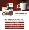 Freshly Brewed Tea Coffee Maker Machine (Fully Automatic) | Made with Fresh Milk | For Offices, Coffee Shops and Restaurants (NEW) - Cafe Desire